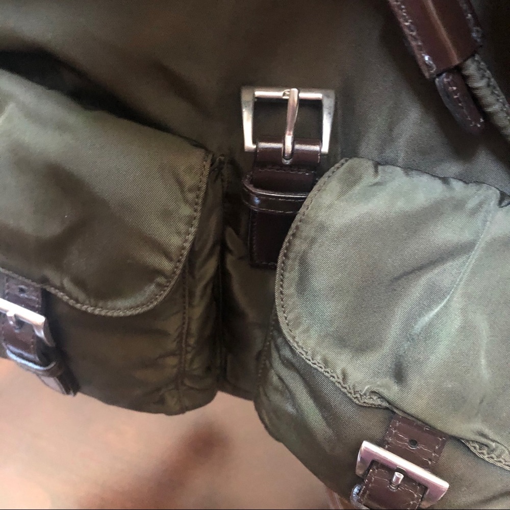 PRADA Nylon/leather Backpack - Picture 9 of 13